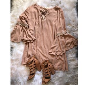 Entro Blush Pink Dress