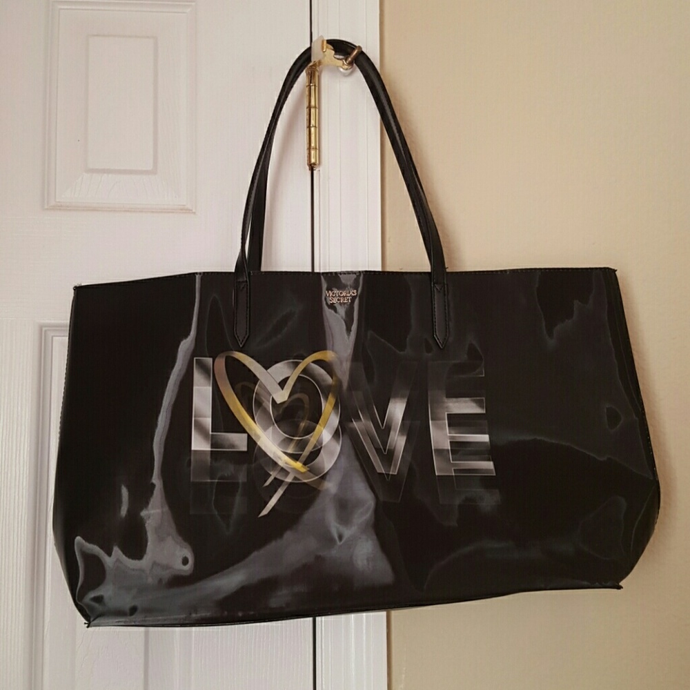 .DONATING SOON. VS Holographic LOVE Tote