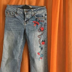 Paris Blues faded denim jeans {Size 3}