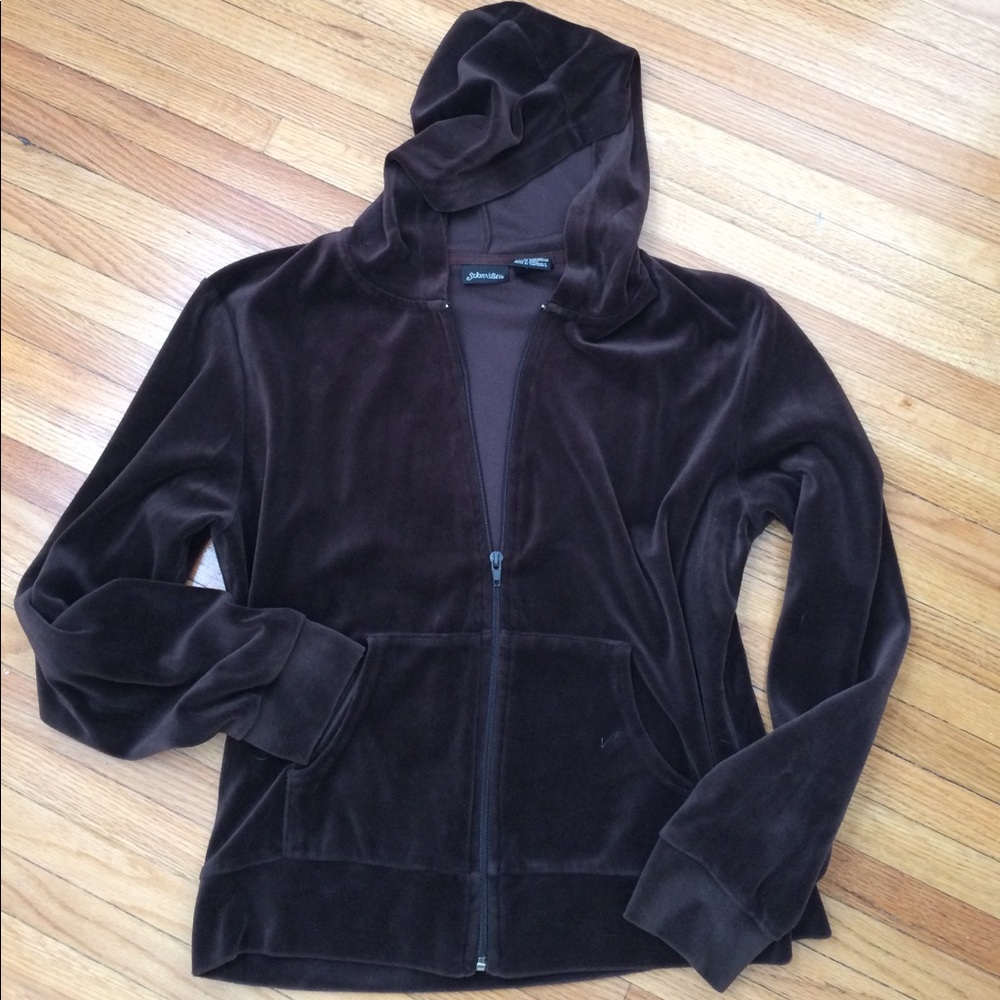 Velour hoodie St. John’s Bay - Picture 2 of 8