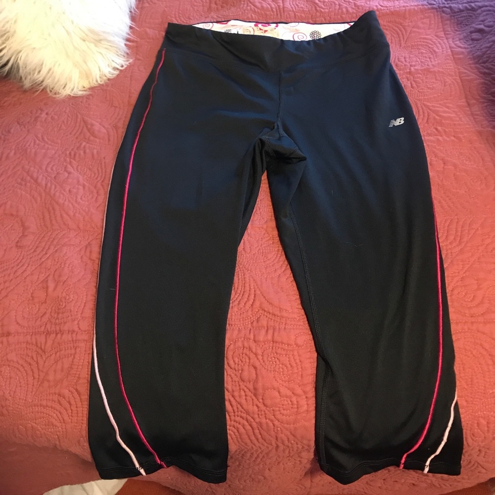 Breast Cancer Awareness Capri Leggings