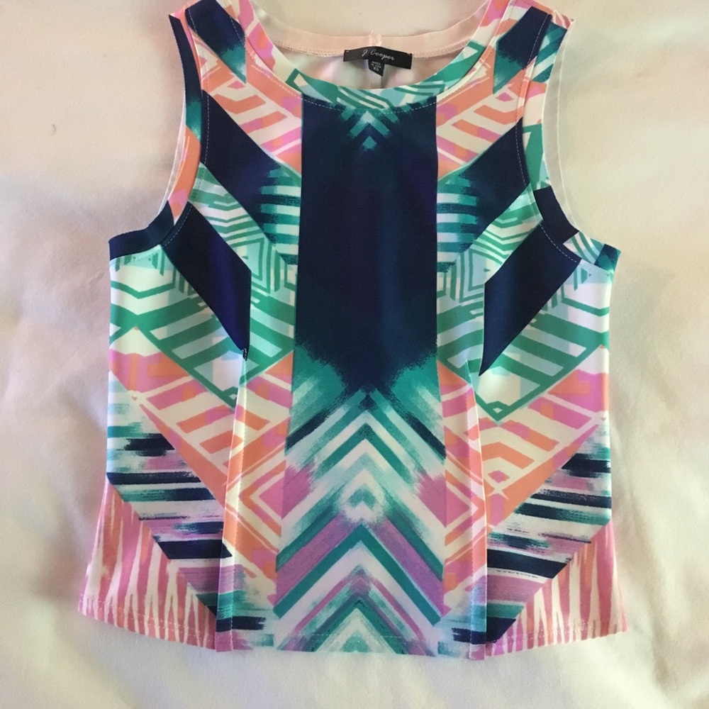 Pattern crop top