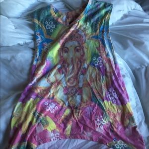 Urban outfitters elephant muscle tee