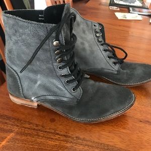 Free People lace up booties