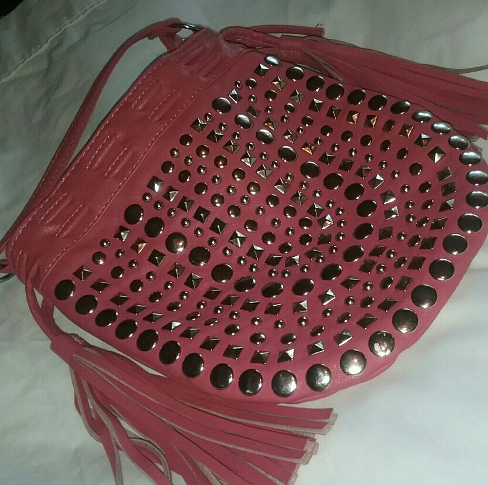 A brand new coral colored purse!