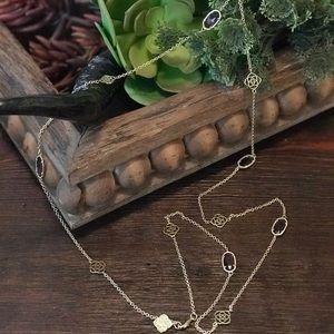 Rare, Kendra Scott Purple Cat’s Eye Sonya