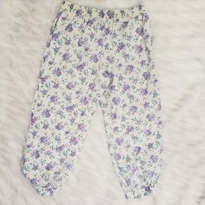 Vintage 'You Babes' Cropped Pants