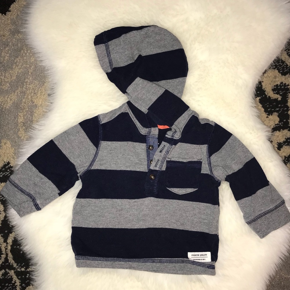 Carter’s Baby Boy Hooded Shirt