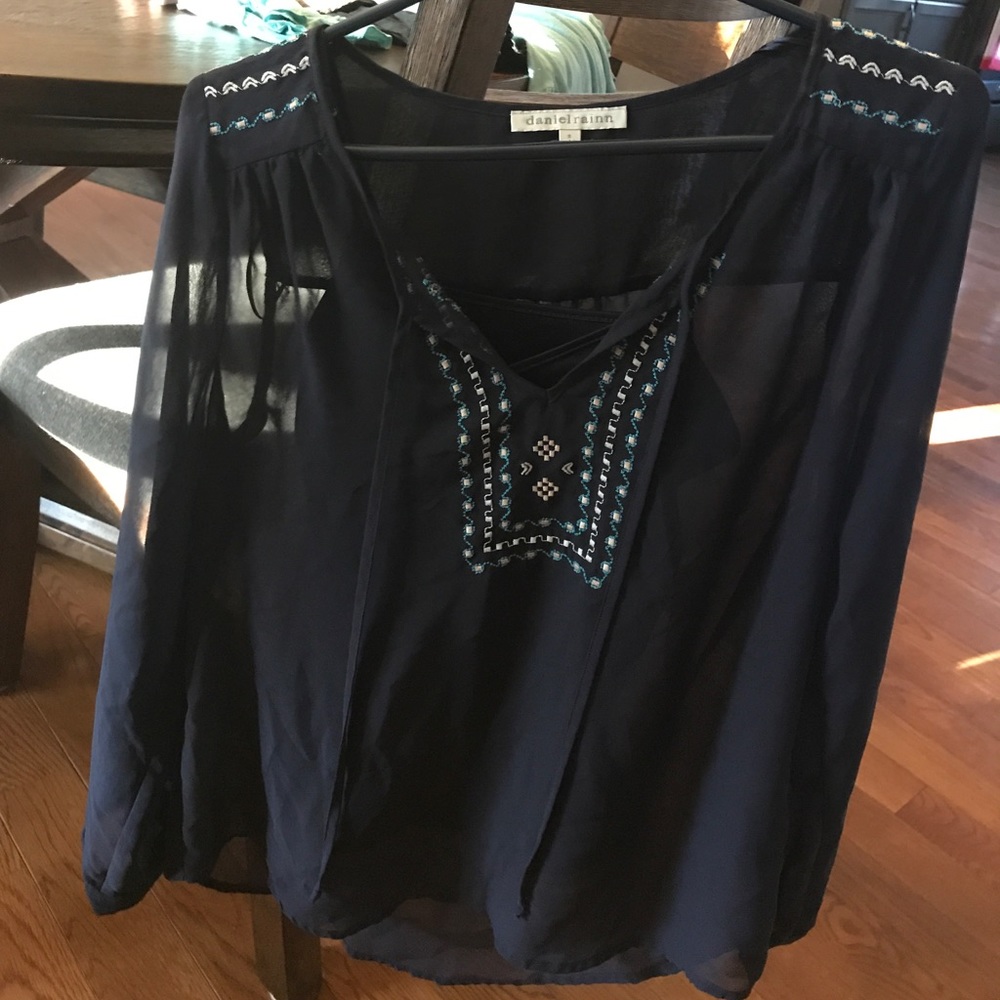 Sheer blouse