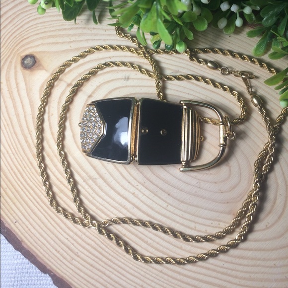 Swarovski Signed Purse Locket - Picture 4 of 6