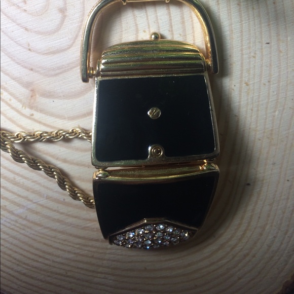 Swarovski Signed Purse Locket - Picture 6 of 6