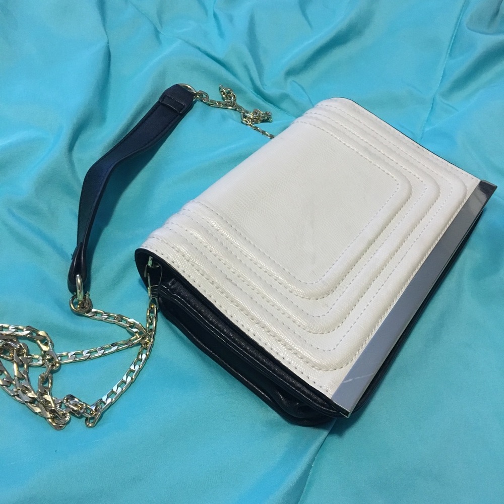 Black and White Crossbody bag