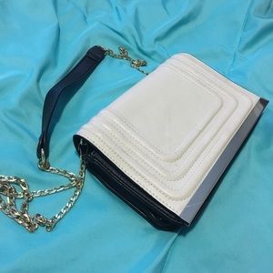 Black and White Crossbody bag