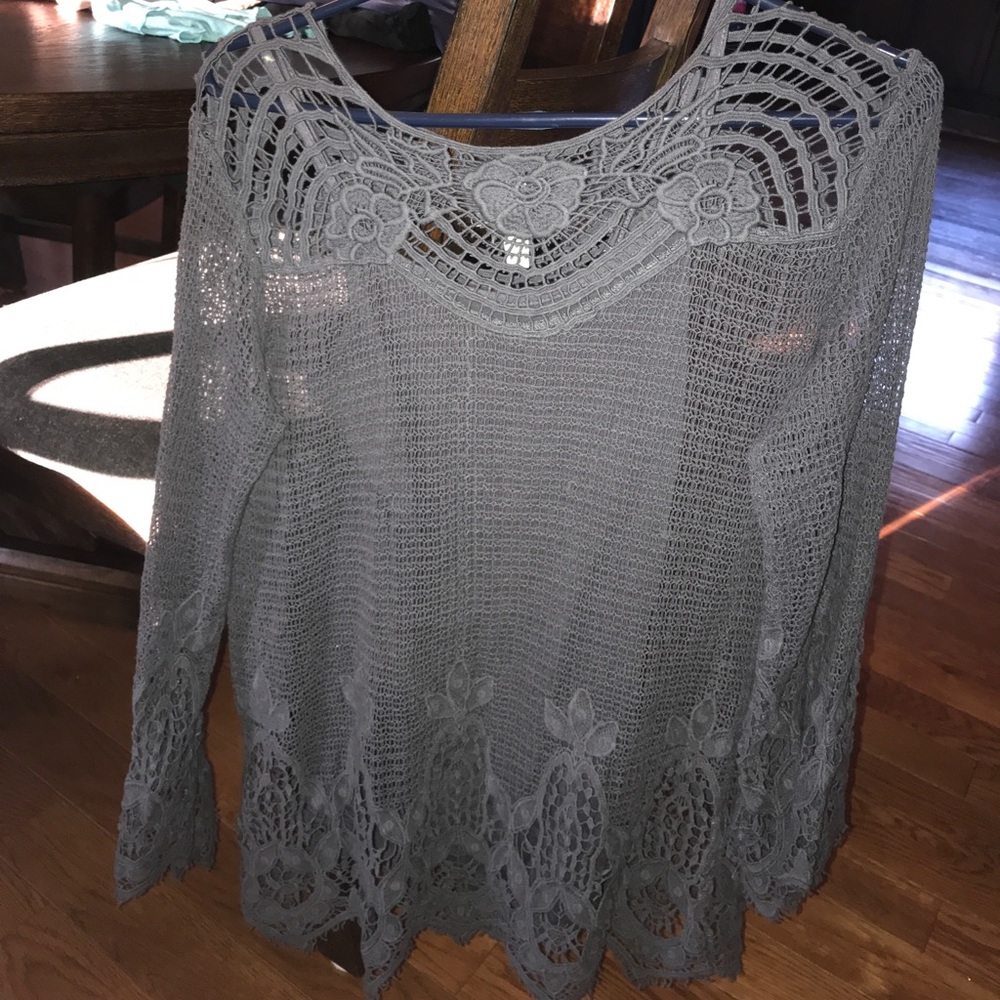 Lacy sweater