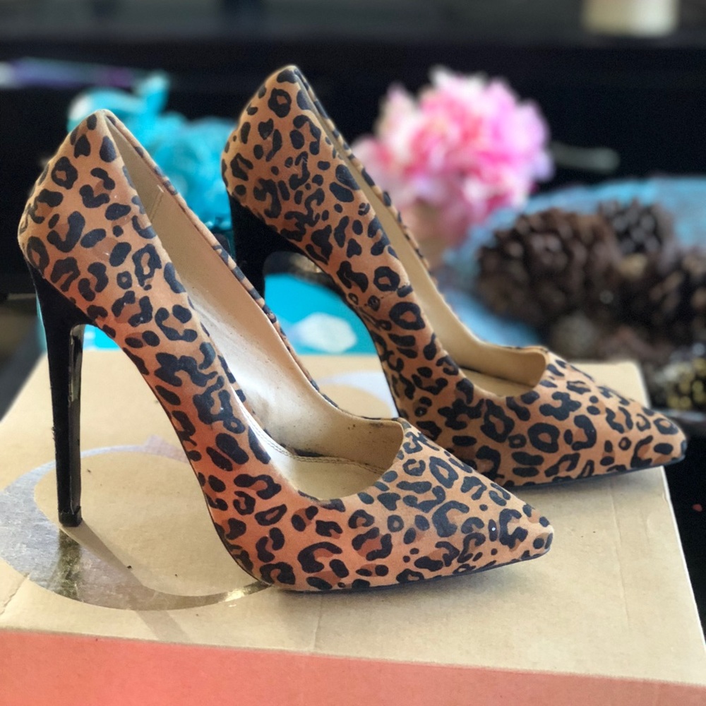 Leopard Print Heels
