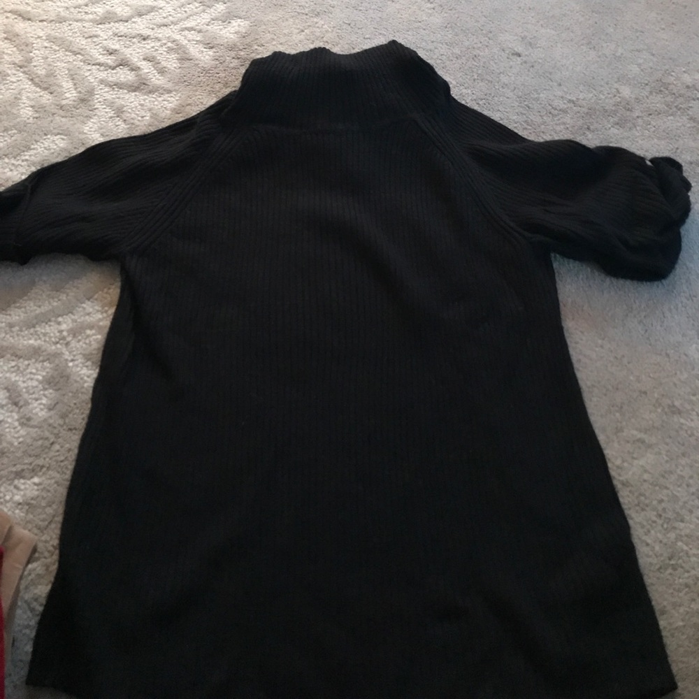 Loft Black Turtleneck Sweater