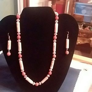Redline Marble Necklace