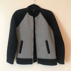 J. Crew Neoprene Surf Varsity Jacket