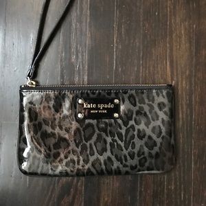 Kate Spade Cheetah Wristlet