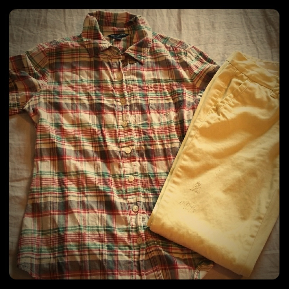 Two piece outfit XS 00 FITS like 2/sm