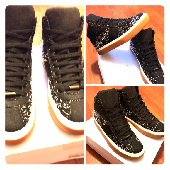 Authentic Jimmy Choo Hi Top Sneakers Men’s 10.5 - Picture 1 of 2