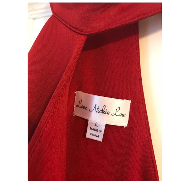 Love, Nickie Lew One Shoulder Choked Dress - Picture 8 of 8