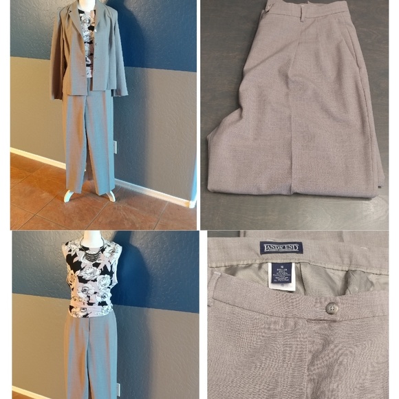 Lands' End Pants - Land's End Pant Suit Plus Size 16
