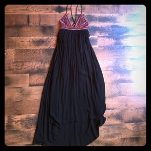 Billabong black maxi dress