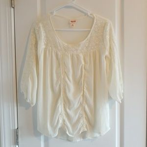 Sheer Blouse with Beautiful Detail