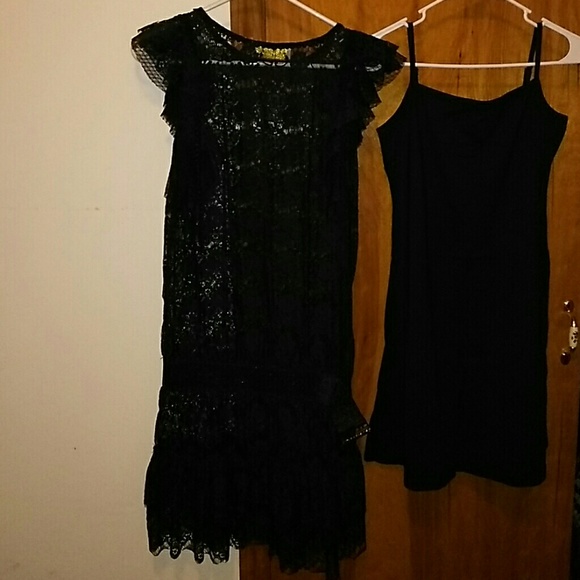 Lace sleeveless dress - Picture 7 of 8