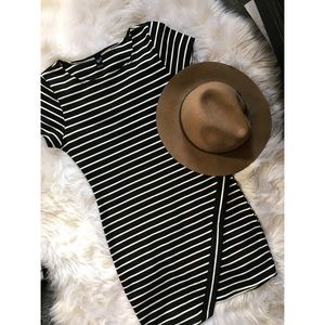 Stripped Short Dress