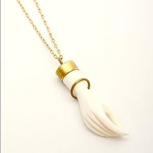 Catbird NYC Edwardian Hand Necklace