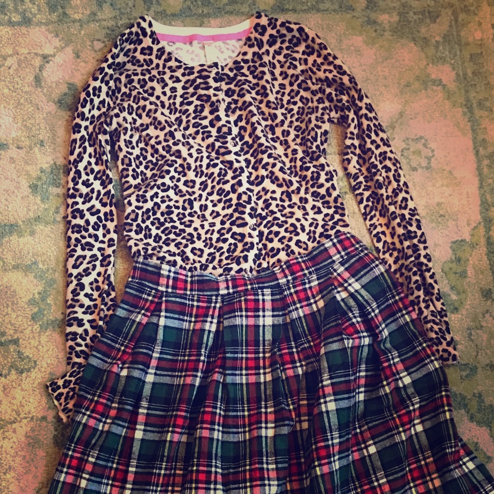 Leopard Print Cardigan