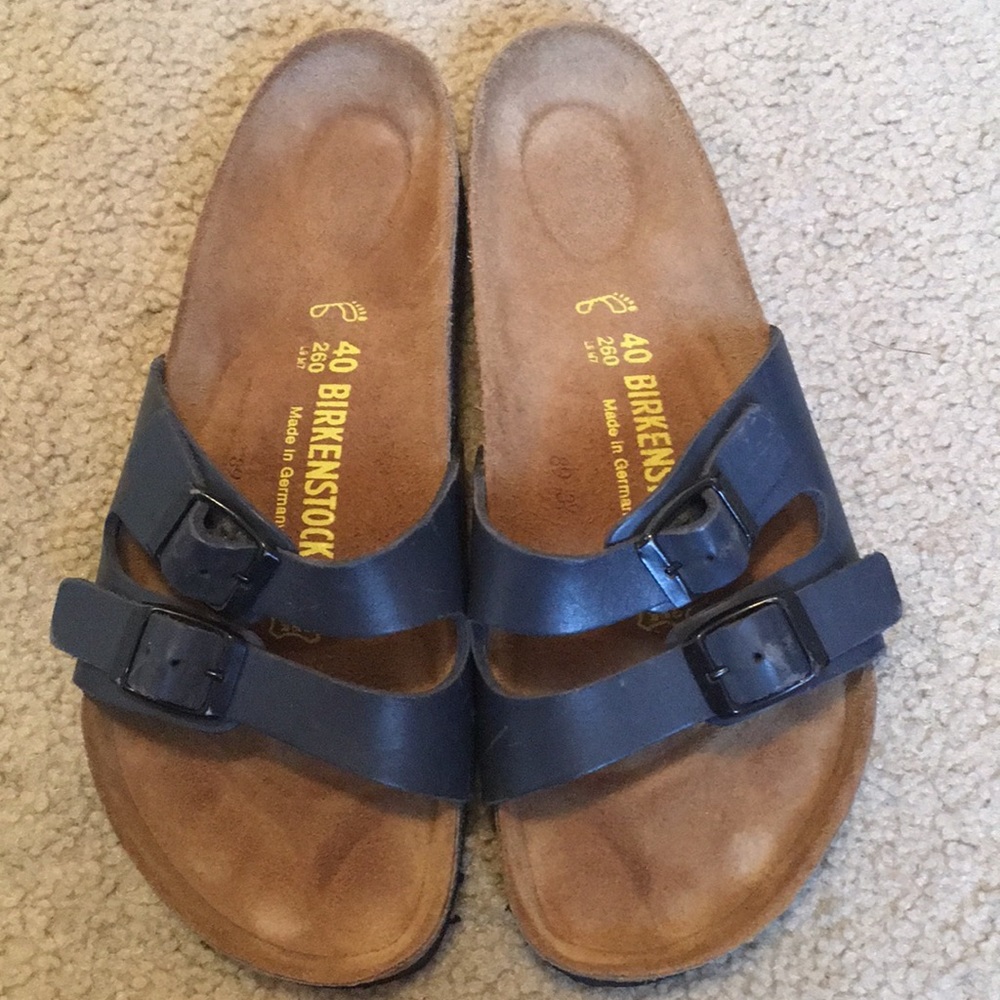 2 strap slide on birks