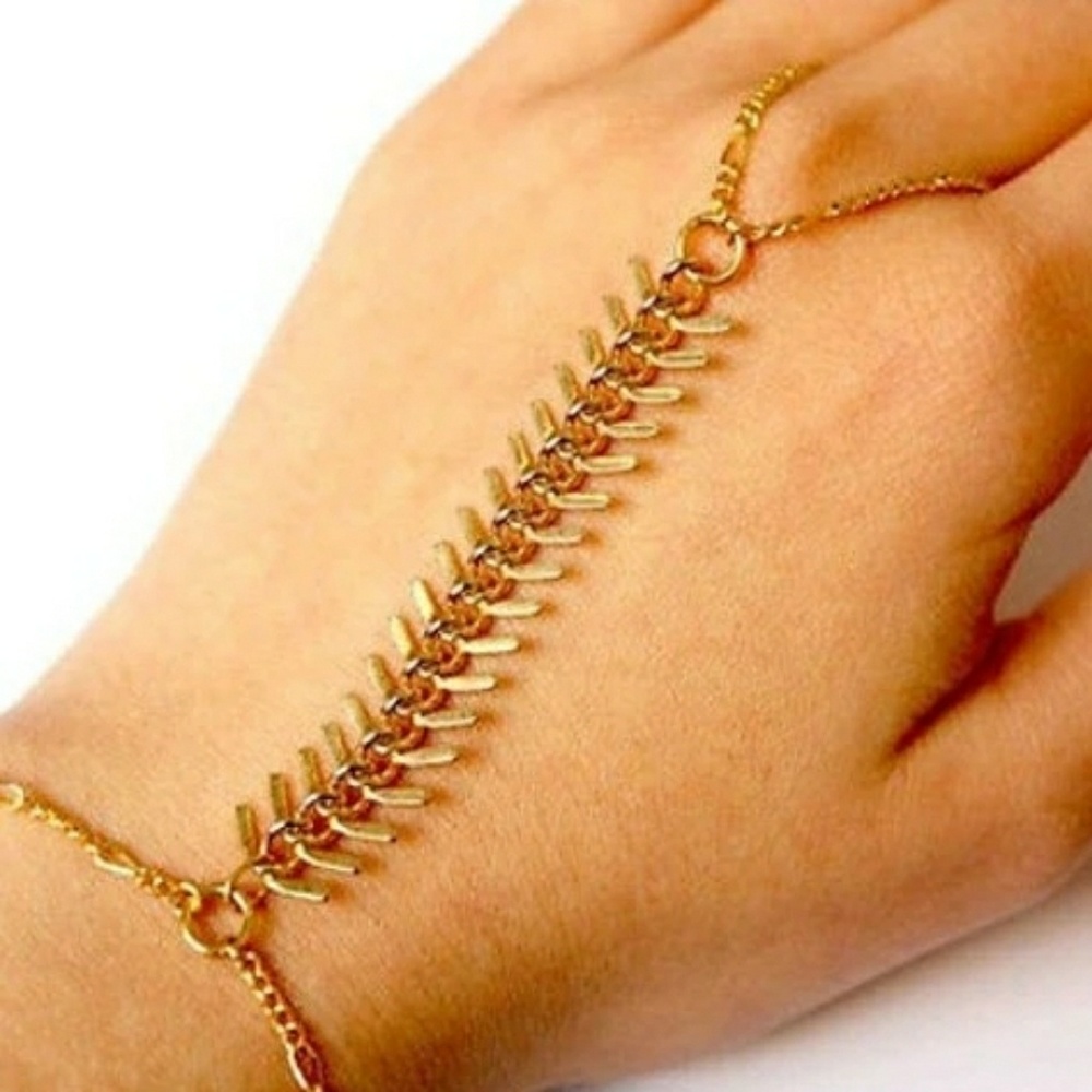 🎁3/$20 Rib Bracelet & Ring