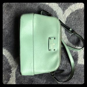 FINAL $ Love Kate Spade mint crossbody! Very cute!