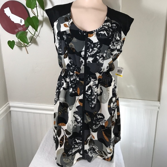 bar iii floral dress