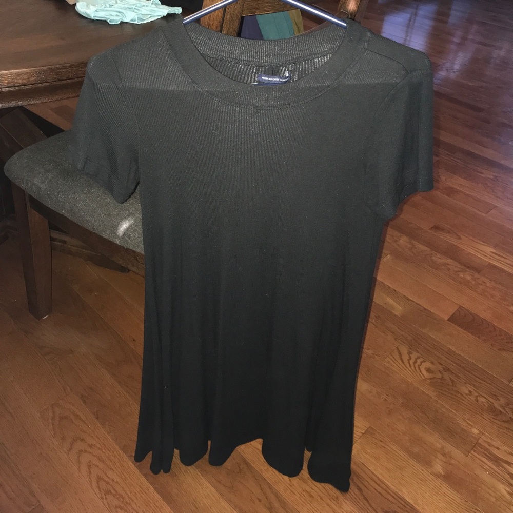 Black t-shirt dress