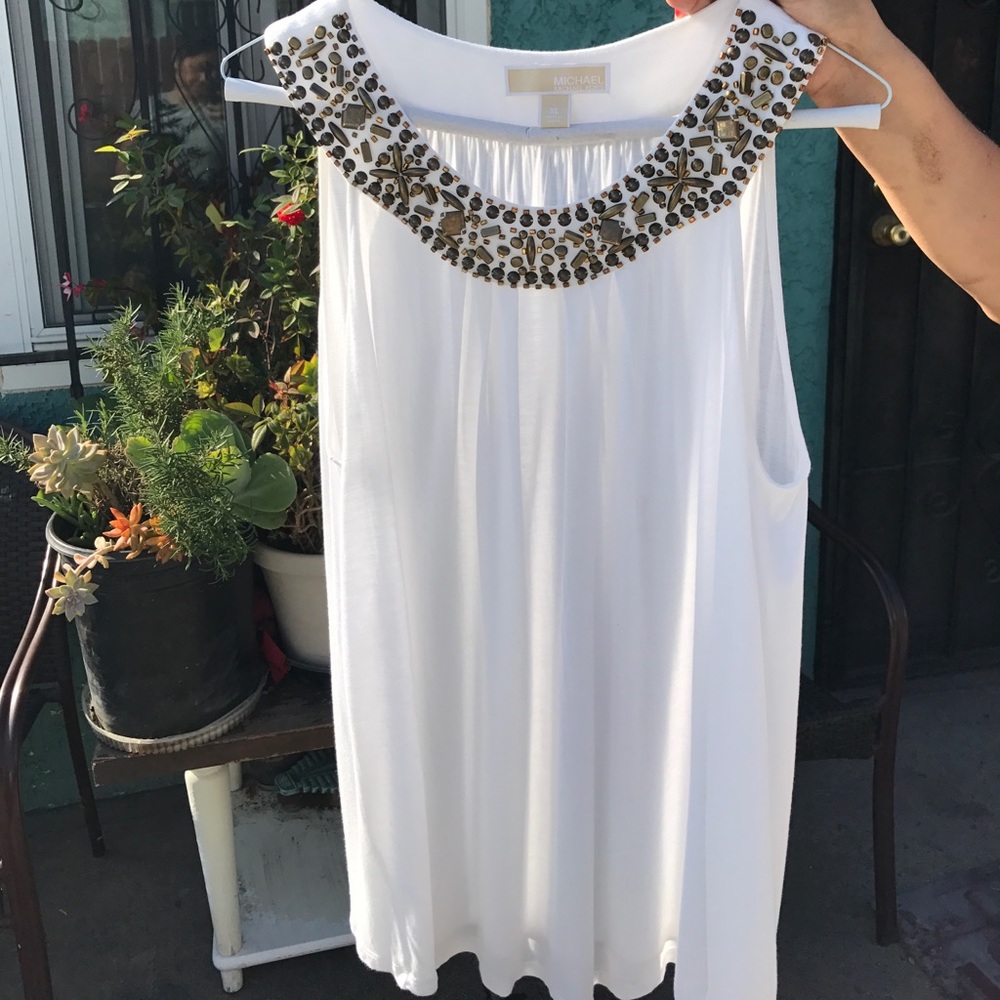 SOLD❗️❗️White Michael Kors Blouse