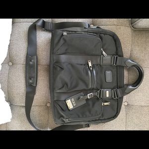 Tumi slim travel briefcase