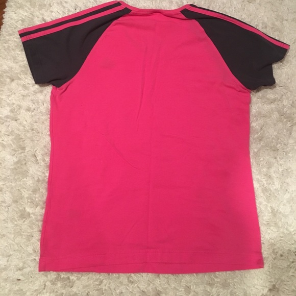 💕 Adidas V-neck shirt 💕 - Picture 3 of 4