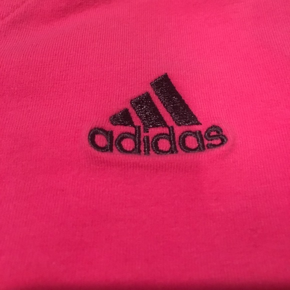 💕 Adidas V-neck shirt 💕 - Picture 2 of 4