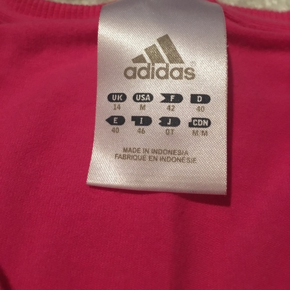 💕 Adidas V-neck shirt 💕 - Picture 4 of 4