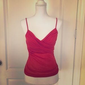 Diane von Furstenberg Red Spaghetti strap top