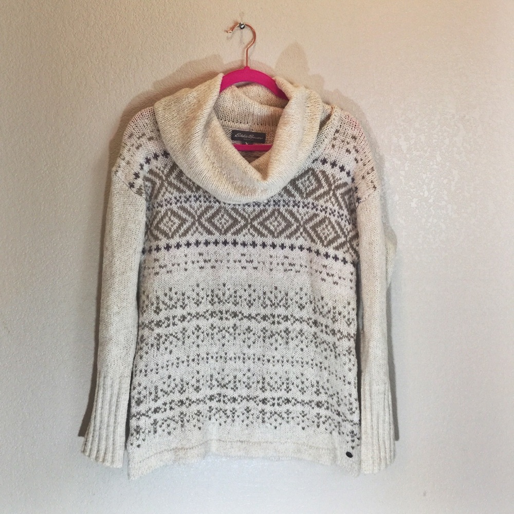 NEW Eddie Bauer Knit pull over sweater