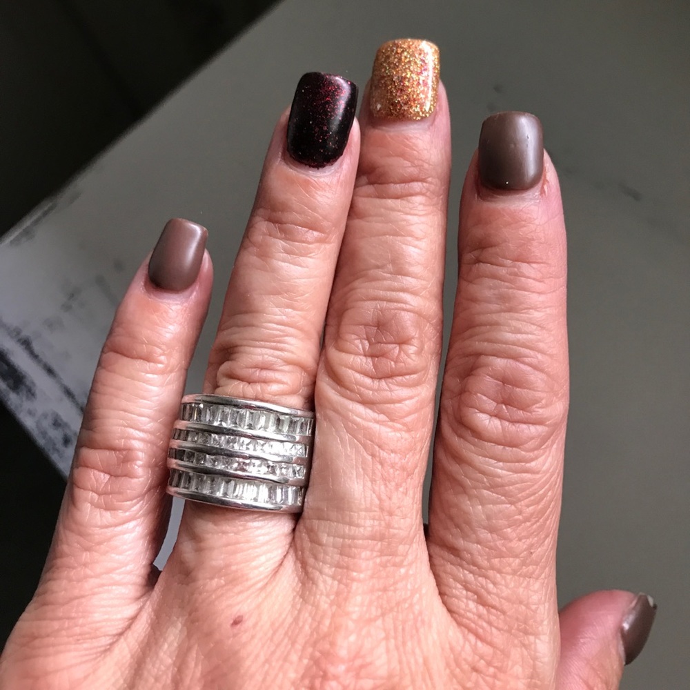 Silver CZ Ring