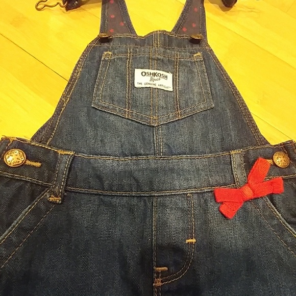 Fleece-lined OshKosh B'gosh Jean overalls - Picture 5 of 6