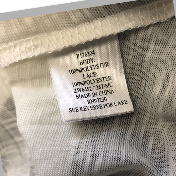 Almost Famous crochet-trimmed-Large - Picture 4 of 4