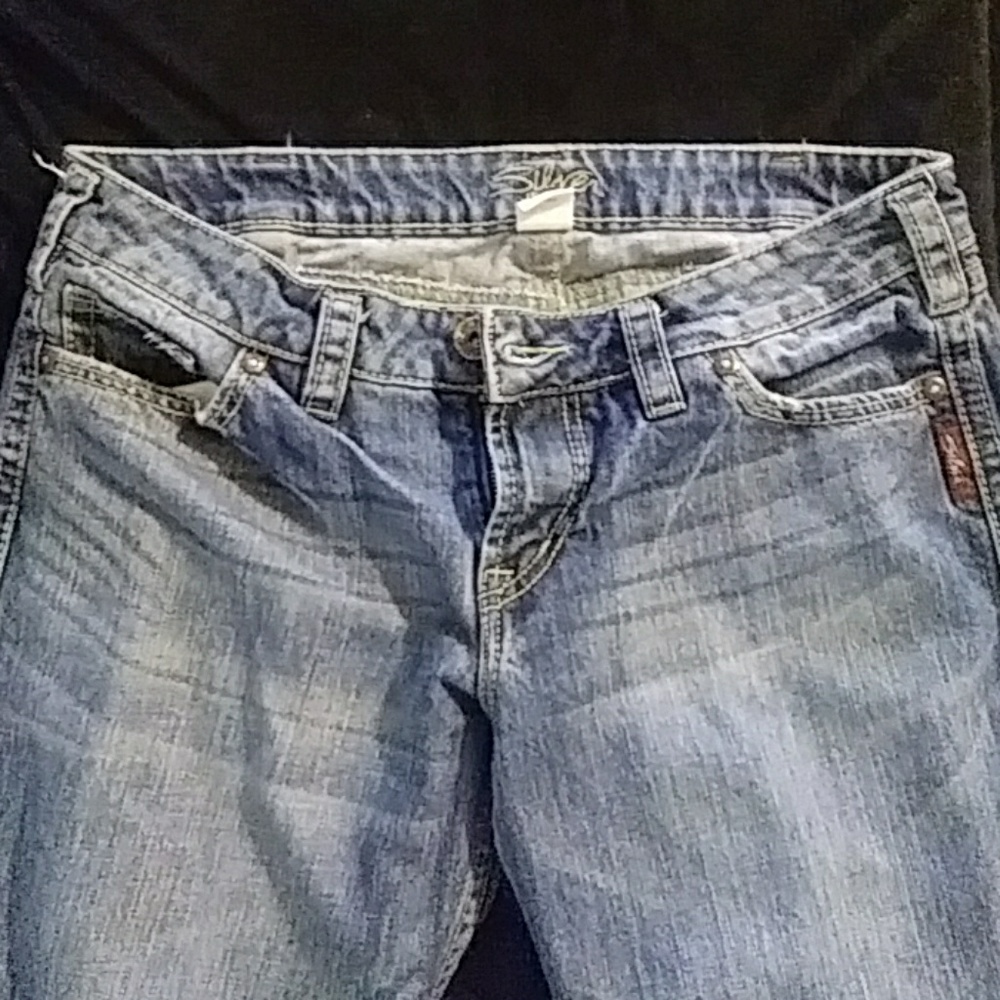 SILVER Twisted jeans