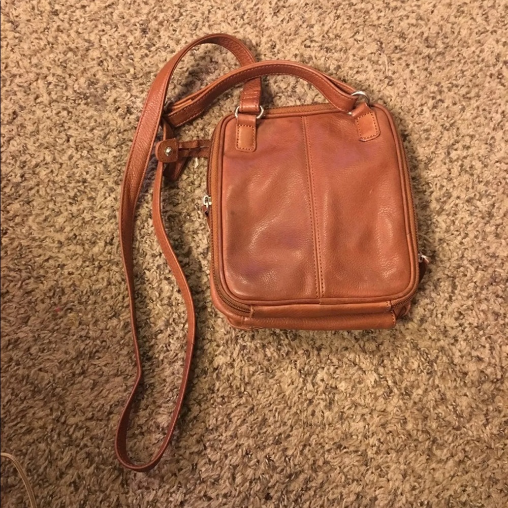 Fossil leather purse
